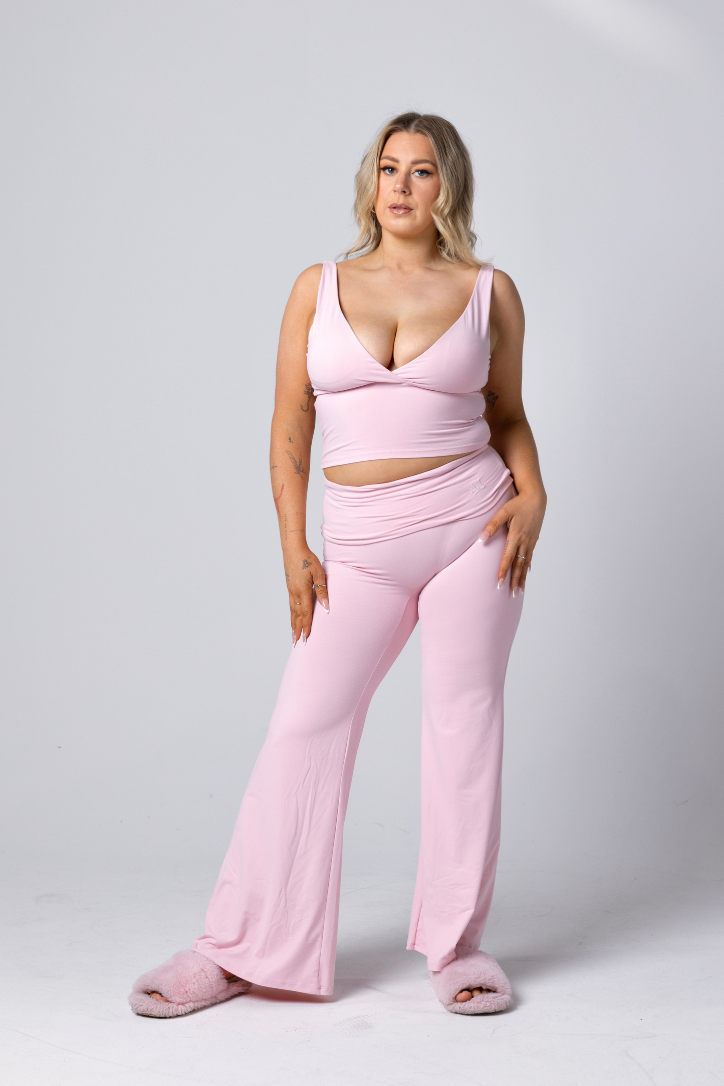 Blush Lounge Flares