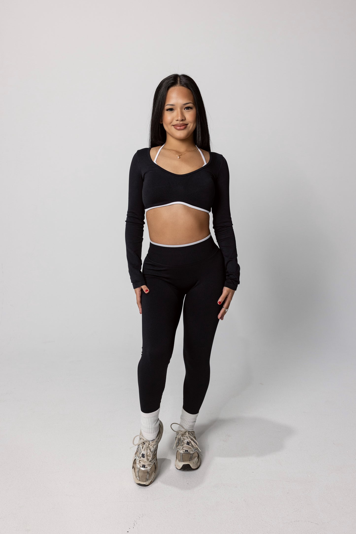 Sculpt Long Sleeve Midnight