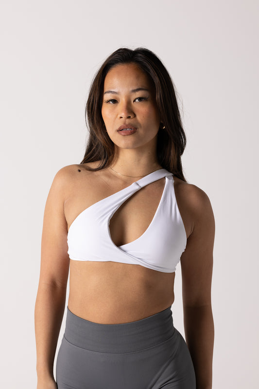 Amplify 3 Way Crop - White