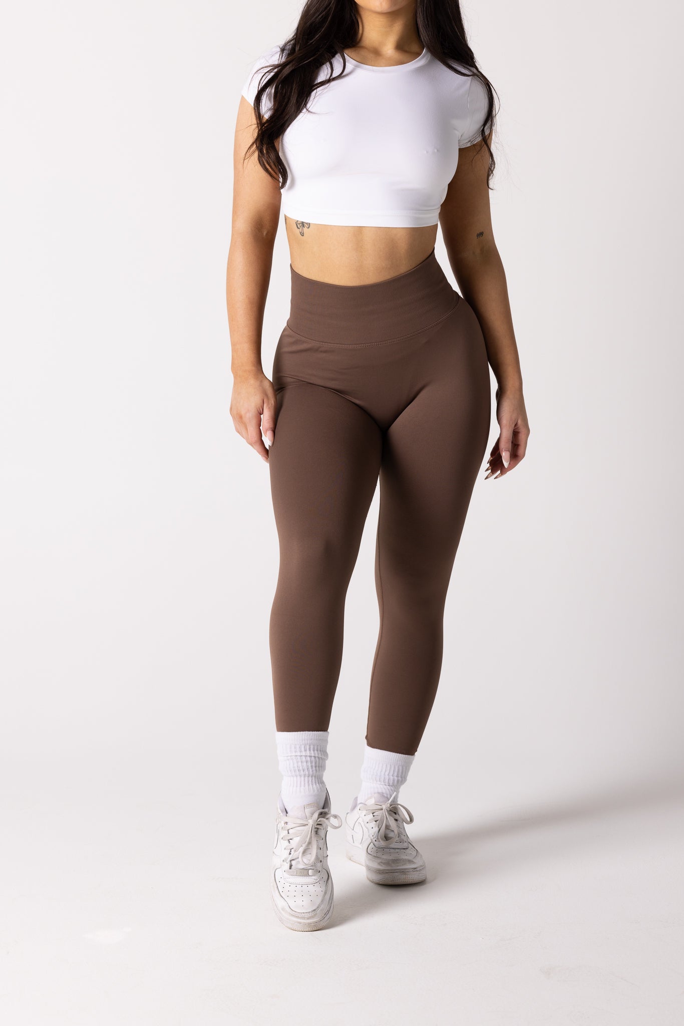 Amplify Leggings - Cocoa