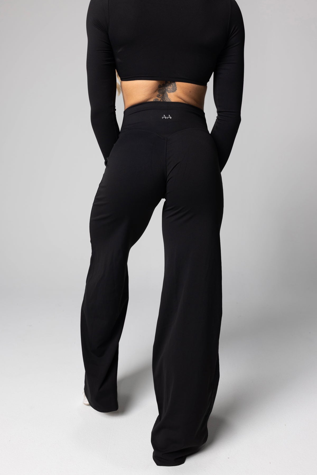 Noir Wide Leg Flares