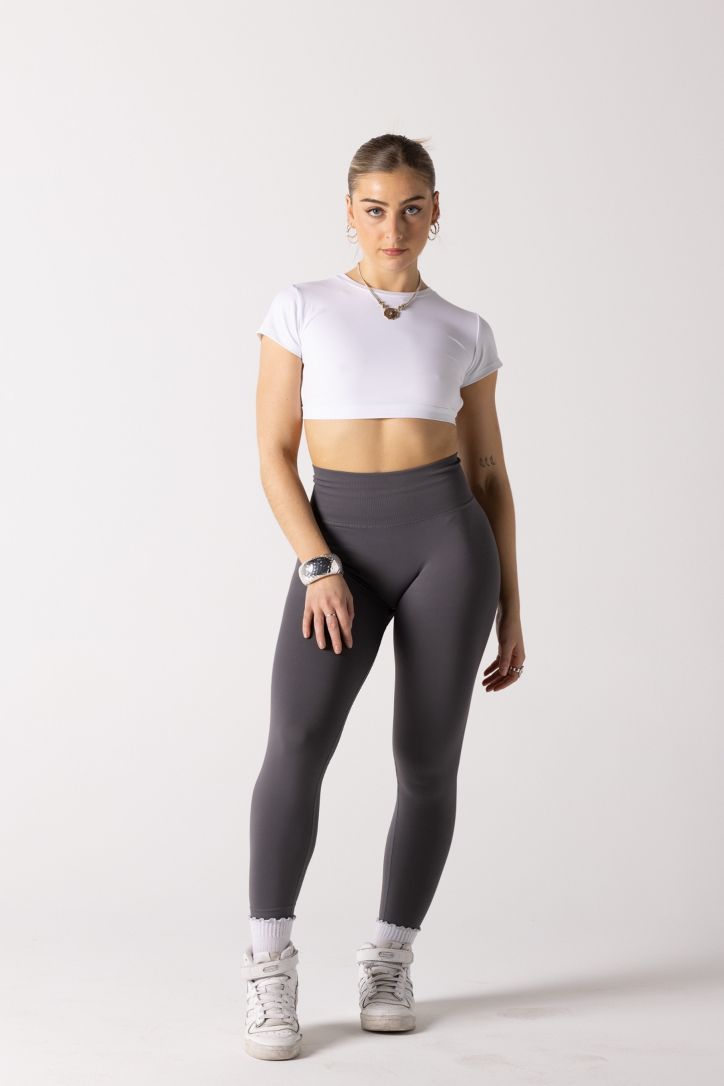 Amplify Leggings - Steel Grey